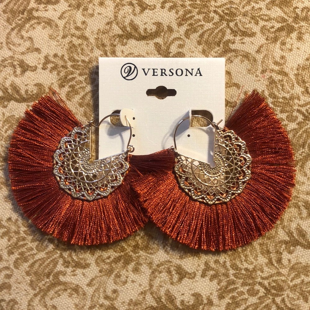 Fringe earrings